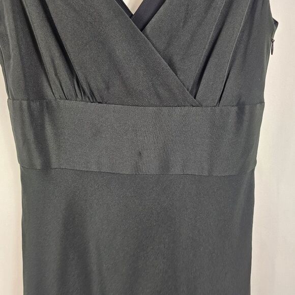 J Crew Sophia Silk Tricotine Dress in Black - Size 2 - Picture 5 of 8